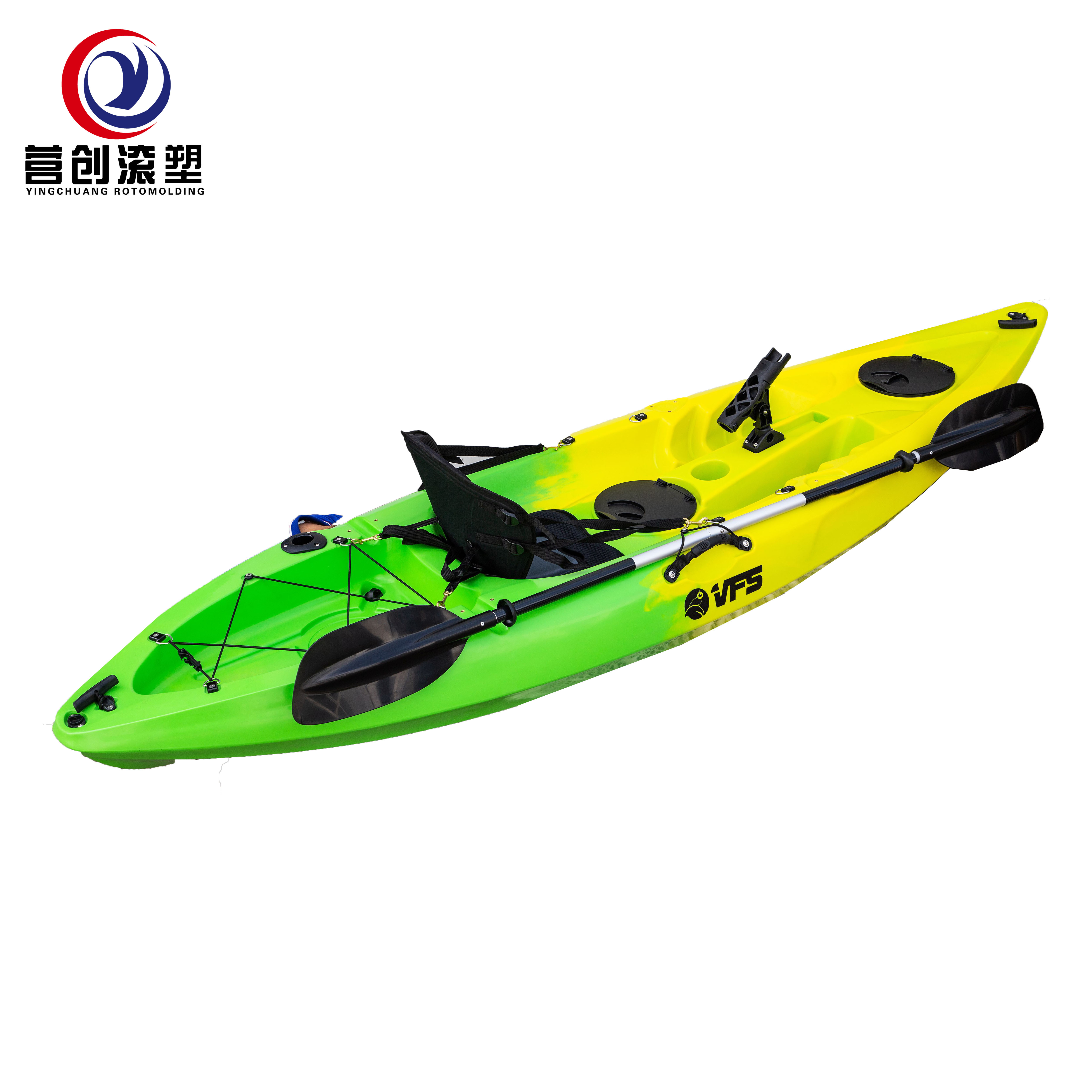 Customized Cockpit Size Rotational Molding Kayak Ultimate Adventure Companion