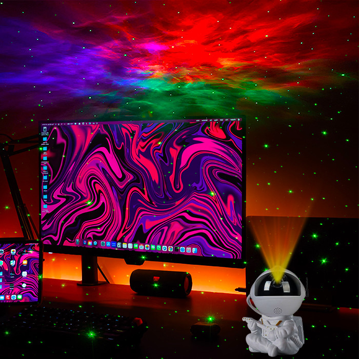 Multipurpose Galaxy Space Star Projector Remote Control For Room Decor