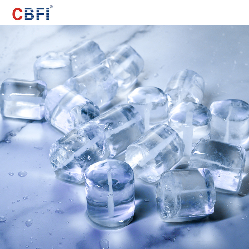 CBFI Ice Tube Machine Stainless Steel Evaporator Touch Screen Controller