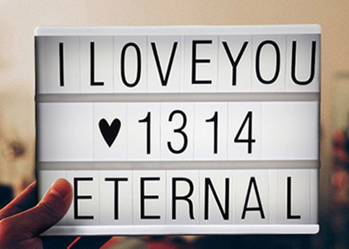 USB 5V LED Alphabet Light Box , A4 Marquee Light Box With Changeable Letters