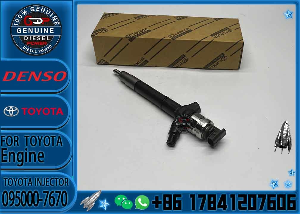 Genuine Brand New Common Rail Injector 095000-7670 23670-09180 23670-09240 23670-09280 095000-7300 095000-7310 095000-76