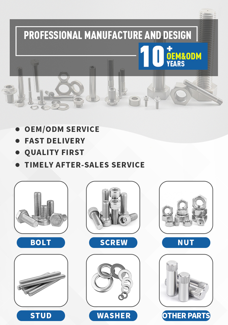 ISO9001 2008 Certified Concave Square Nut Stainless Steel 5/16" for Automotive Industry
