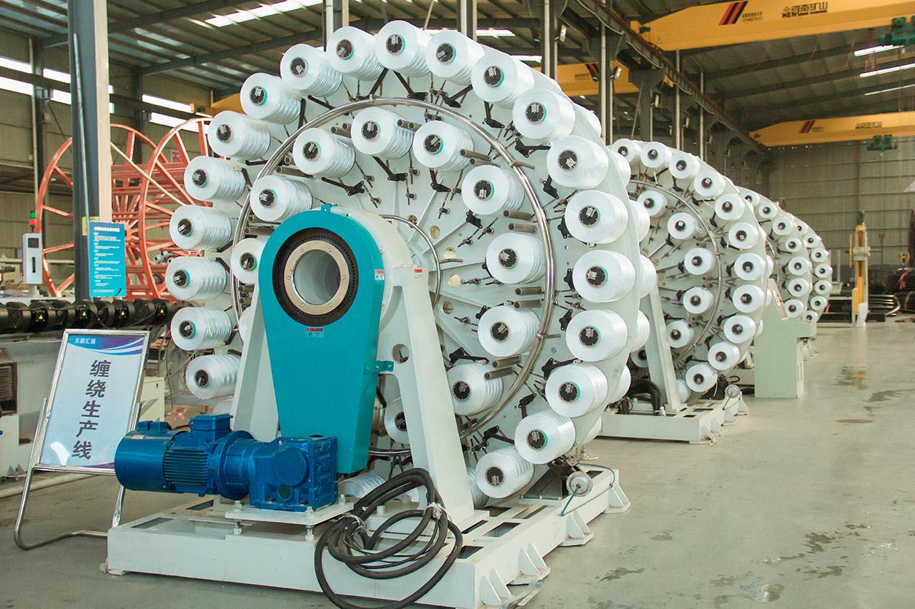 Reinforced UHMW PE Pipe , Composite Non Metallic Pipe Materials