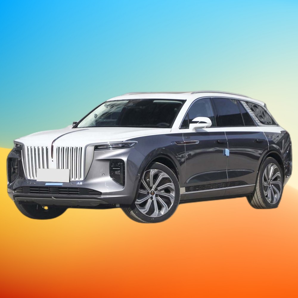 New Energy Vehicles Electric Car EV Car Hongqi E-hs9 2022 Left Steering American Used Cars for Export Existing vehicles EHS9