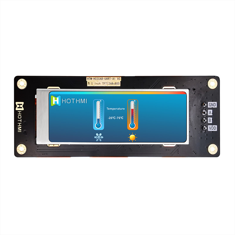 3.0 Inch Uart TFT LCD 268x800 Display TFT Module Panel With LCD Controller Board
