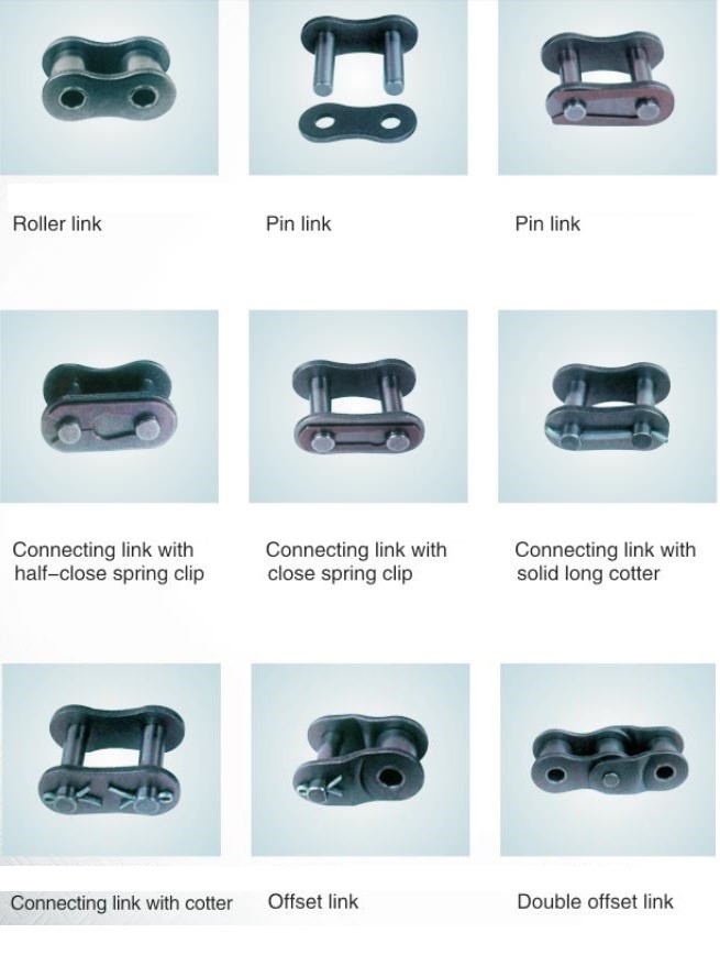 Roller Chain Link Transmission Components , Precision Off Set Connect Link