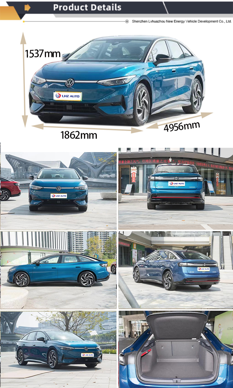 Upgrade to a Greener Ride with the 2024 Volkswagen ID7 A Pure Electric Sports Sedan