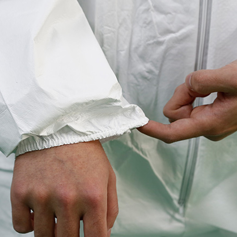 ISO13485 Comfortable All Purpose Disposable Medical Coveralls Lightweight
