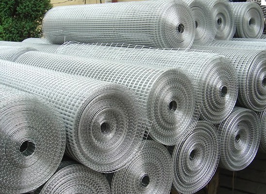 Square Hole Powder Coated Wire Mesh Panels , Galvanised Weld Mesh Sheet