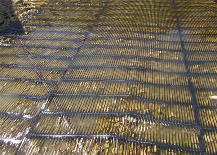 Uniaxial Anti Aging HDPE Geogrid For Road Construction