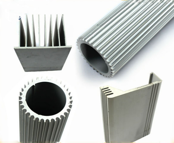 Natural Silver Extruded Aluminum Heat Transfer Plates With Conducts Heat Well