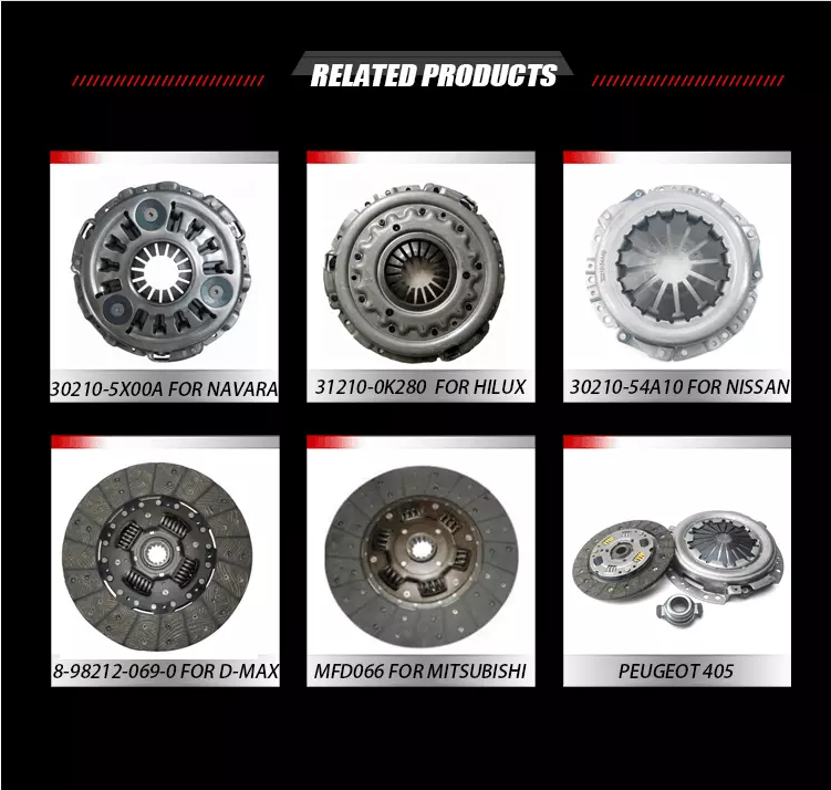 4D30 Mitsubishi Clutch Plate TS16949 Me521103 8973109760