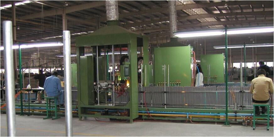 Inline Automatic Brazing Machine / Welding Equipment for Evaporator and Condenser 1-3.5m/min