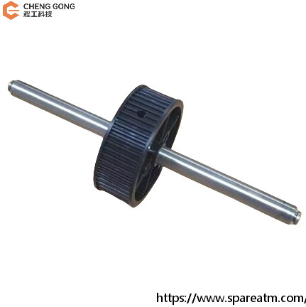 497-0517268-251 Fujitsu GSR50 Platform 56-Tooth Stub Shaft Assembly Fujitsu ATM Machine Spare Parts New Original
