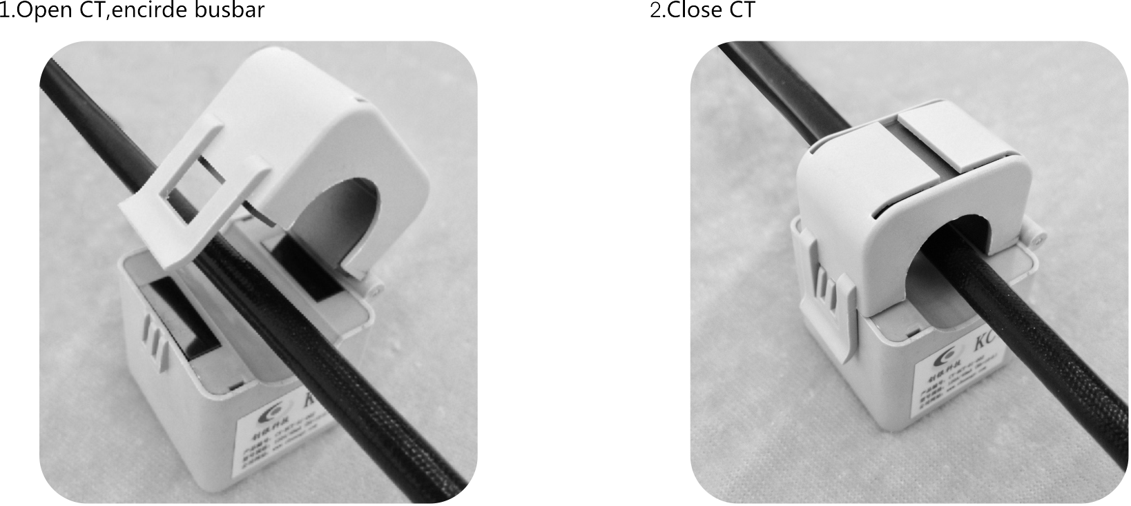 High Accuracy Mini Split Core 600/5A KCT Type Current Transformer