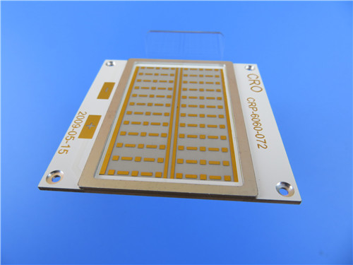 ENIG Metal Core PCB Motor Driver PCB With White Solder Mask