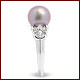 Melinda a Freshwater Cultured Pearl Engagement Ring For Women