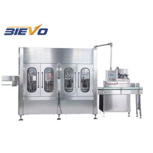 Buy cheap 2000bph 3 Phase 0.7Mpa Automatic Soft Drink Filling Machine product