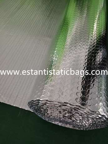 No Odor Bubble Foil Insulation , Reflective Aluminum Bubble Insulation