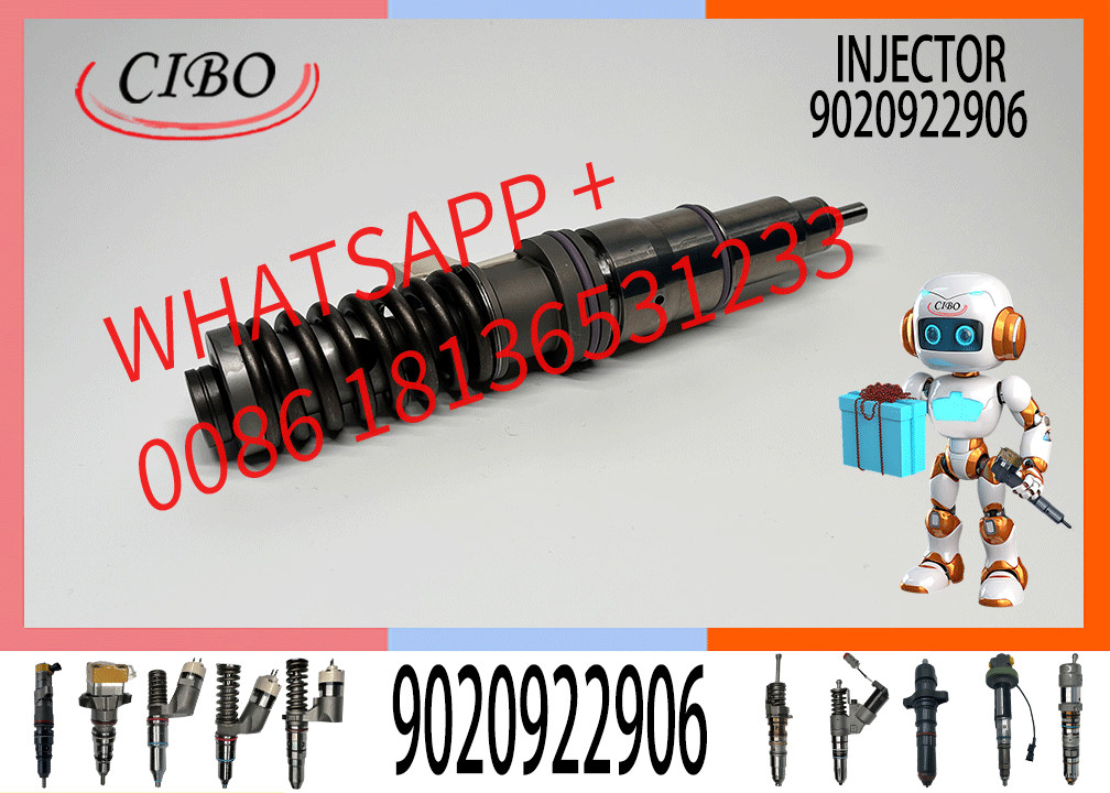 Fuel Injector BEBE4D14001 BEBE4D14101 20780666 20929906 9020922906 20922906 for VOLVO CE Wheel Loader D16 L350F L350H