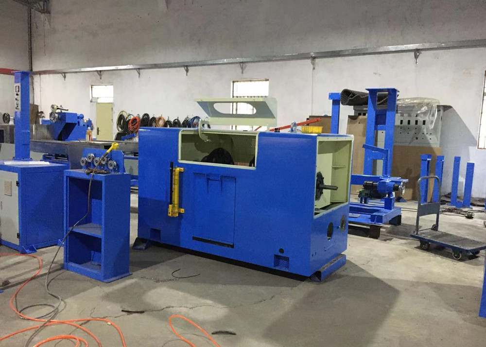 650p High Speed Double Twist Bunching Machine For Copper Wires