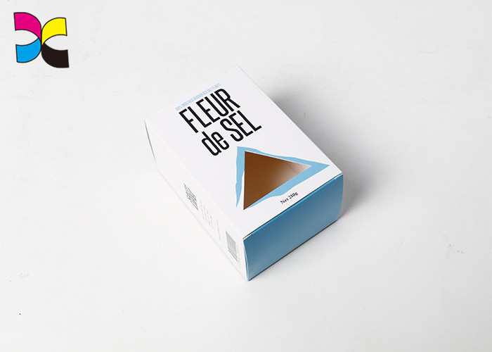 Die Cut Custom Packaging Boxes Window Display Commodity Toothpaste Hard Paper