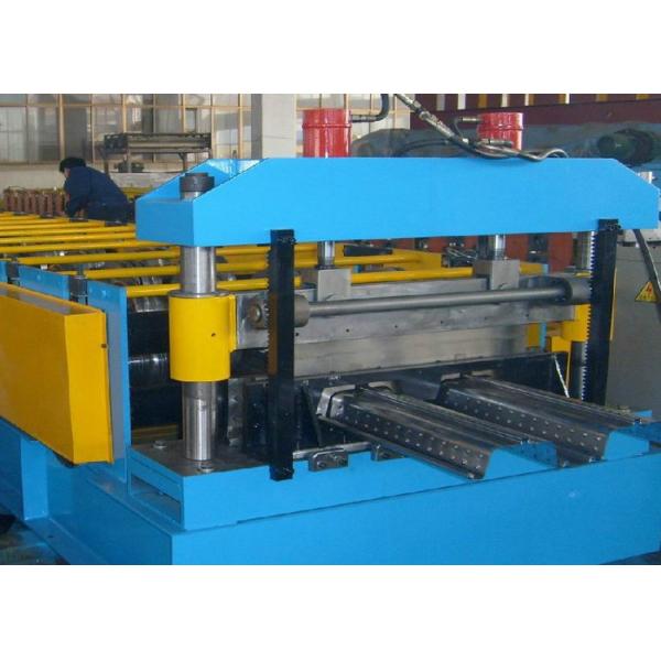 Auto Cutting 1025 Floor Deck Roll Forming Machine 7.5kw Power Hydraulic Pump