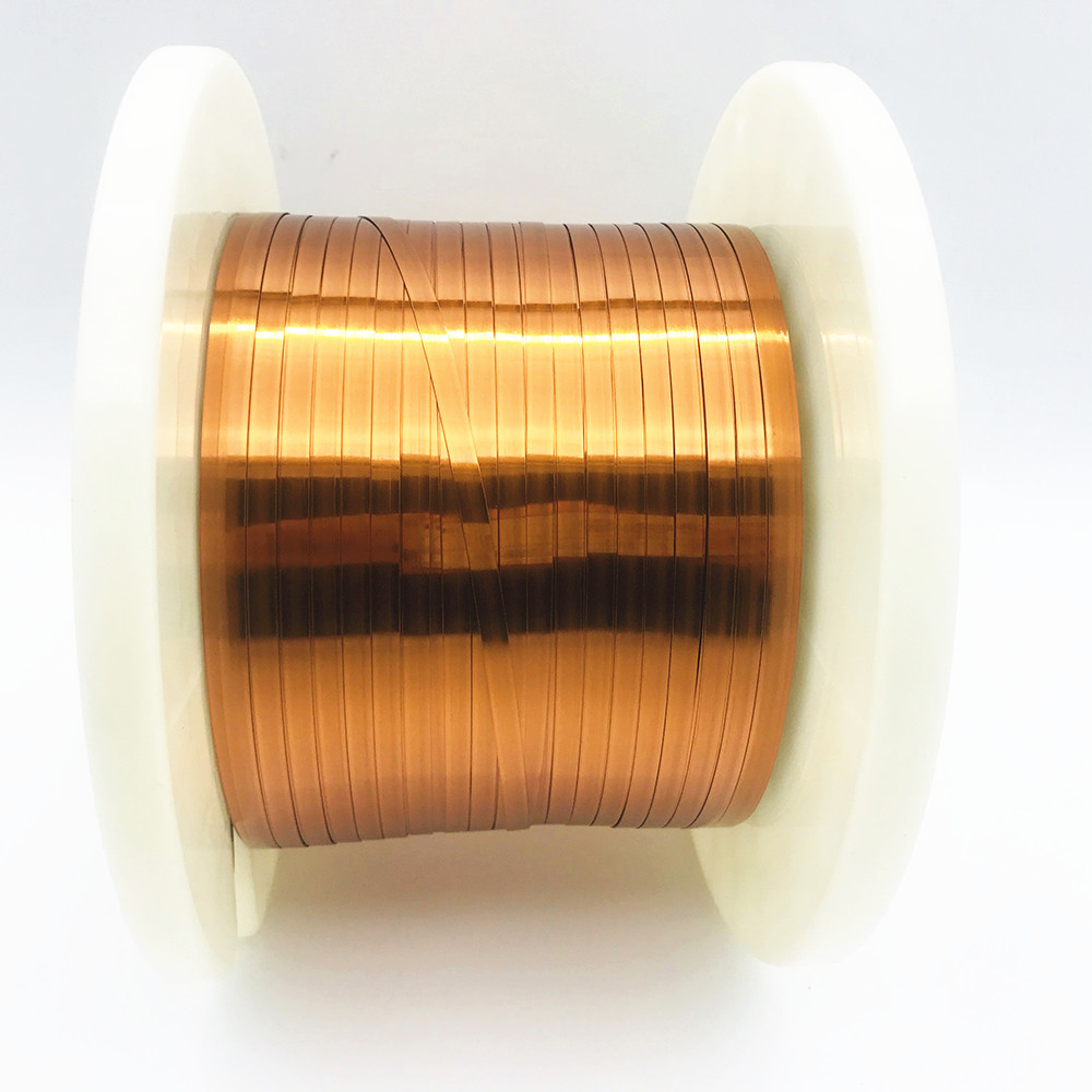 4.0 Mm * 0.45 Mm Class 220 Rectangular Copper Wire For Winding