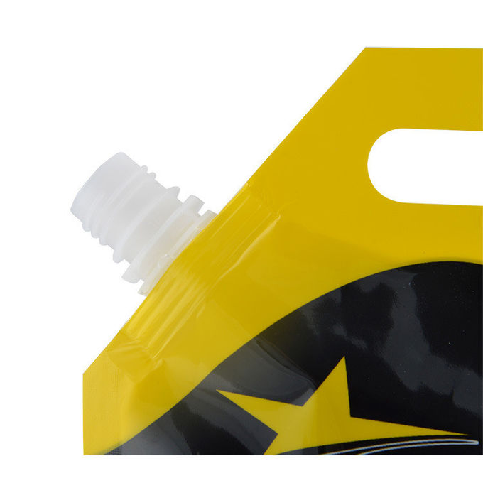 Offset Printing Aluminium Spout Pouch , ASP 100ml Juice Spout Pouch