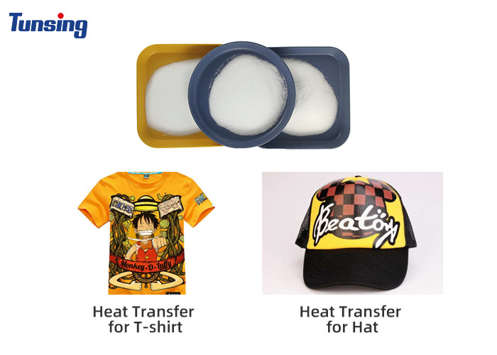 TPU Adhesive Hot Melt Powder DTF Powder For T Shirt Heat Transfer Printing