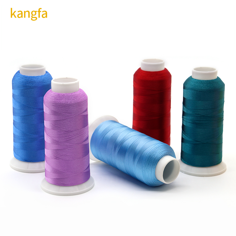 Dyed 120D/2 100% Polyester Thread for Embroidery Machine 4000 Yard Embroidery Threads
