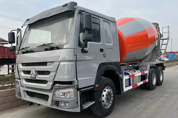 6x4 Used Concrete Cement Mixer Truck 10m3 Construction Vehicle