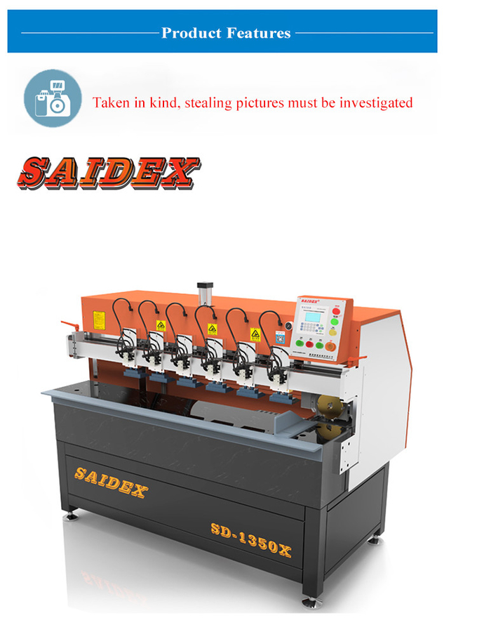 CE certification 380V Power SAIDE Acrylic Polishing Machine 1350mm Processing length PMMA polisher Cutting Polishing Machine
