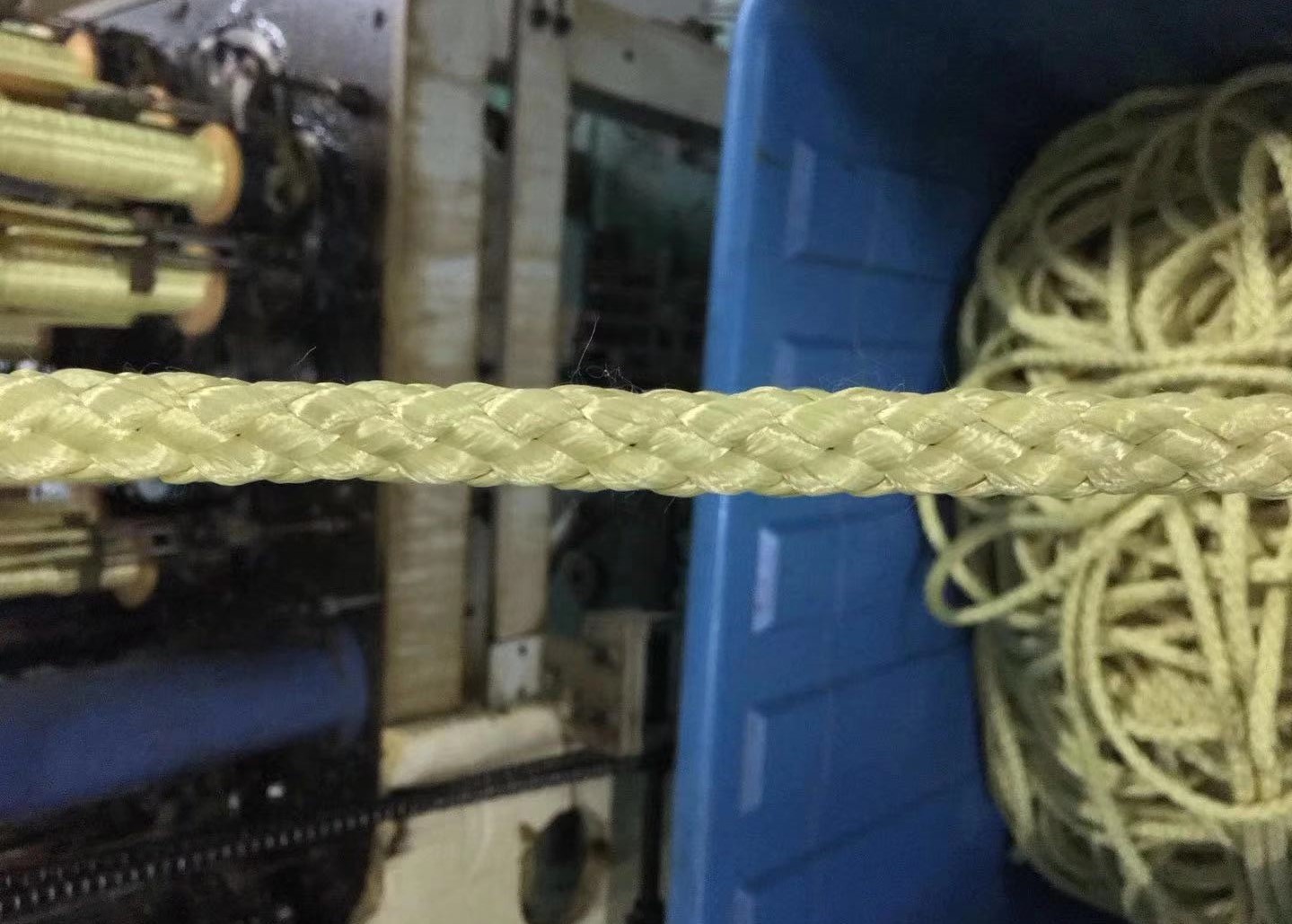 High Speed Paper Machine Polyamide Aramid Fiber Carrier Rope High Temperature Resistance