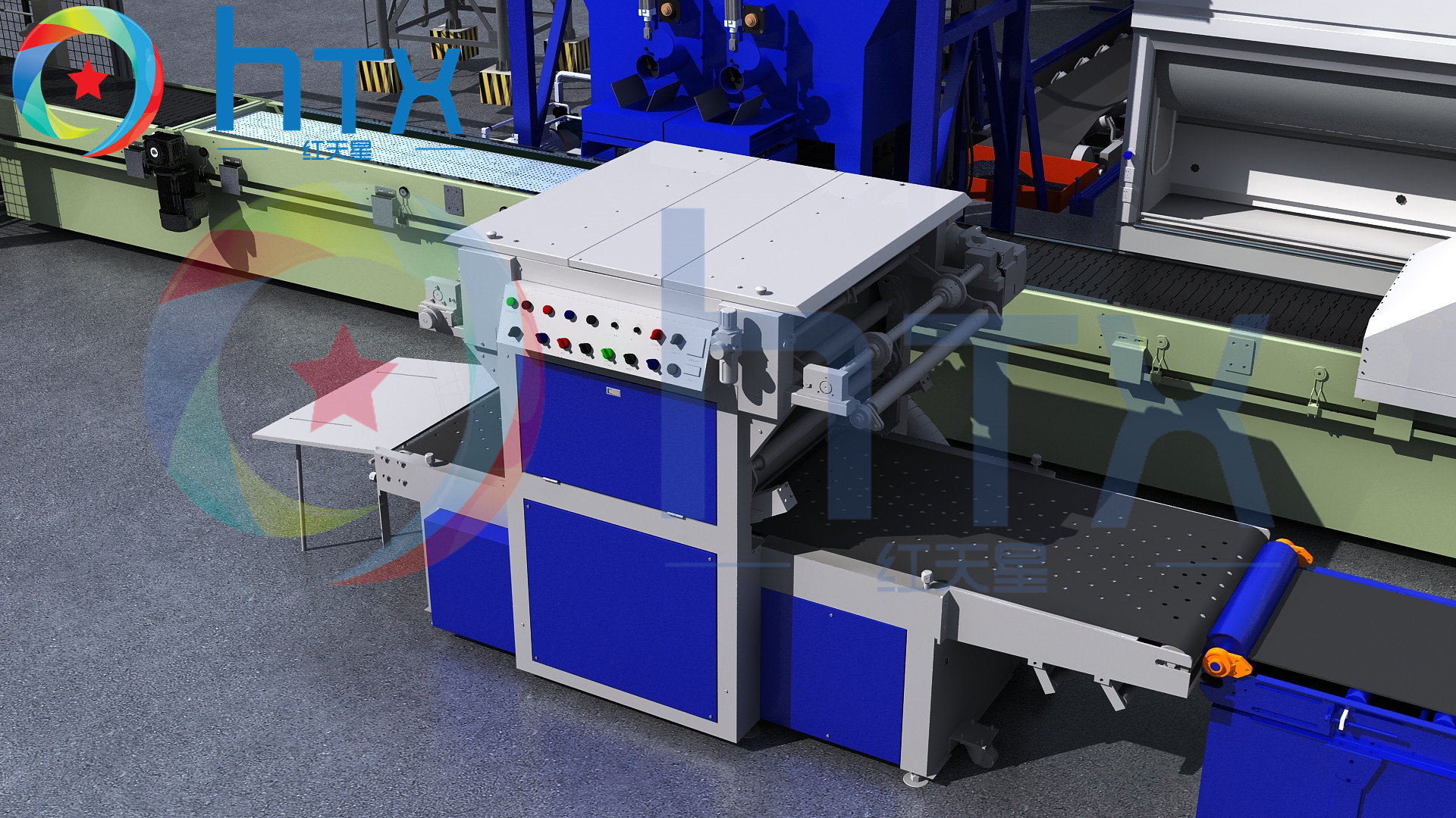 Artificial Stone Production Line Concrete Batching Machine Lightweight