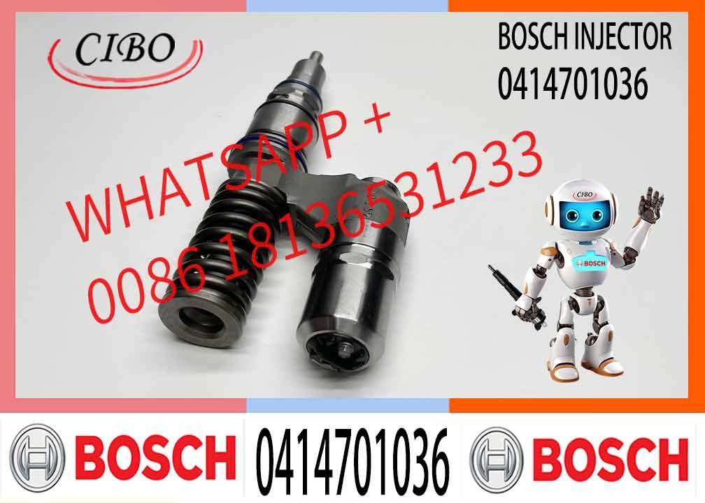 Common Rail Diesel Fuel Injector 0414701036 0414701061 For Bo-sch DC9 Engine Nozzle 1730888 0 414 701 036