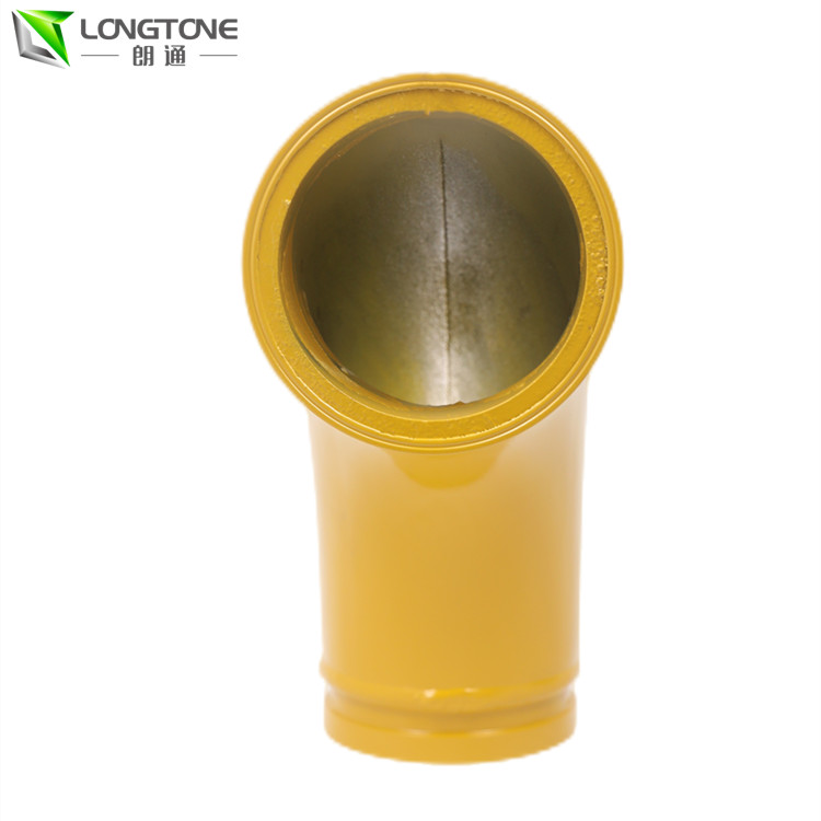 Longtone Curving Concrete Pump Pipes DN125 *90D Twin Wall Elbow