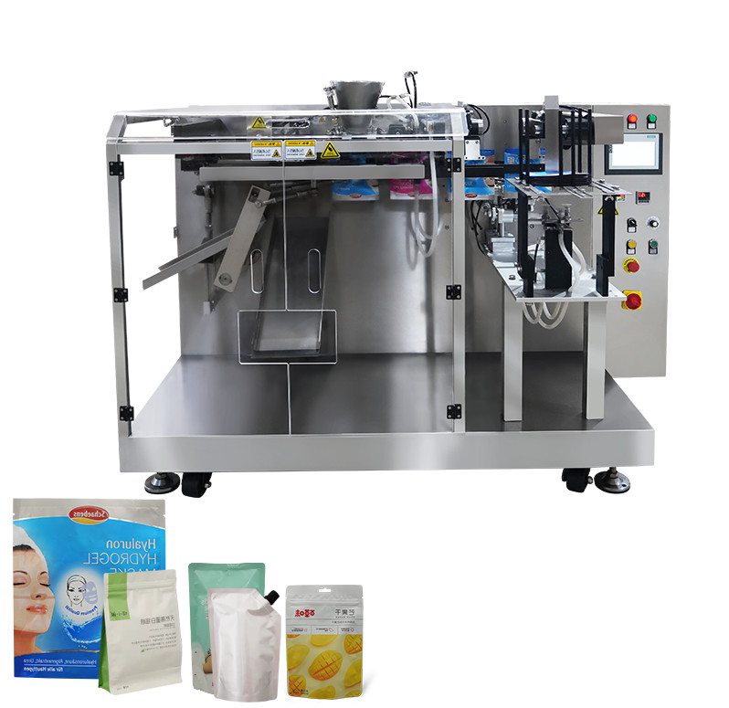 Dried Fruit Premade Bag Packing Machine Hazelnut Zipper Pouch Packing Machine Chestnut Doy-Pack Weighing Packing Machine