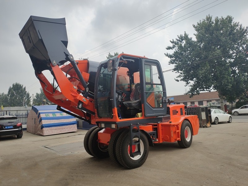 Self Loading Mobile Concrete Mixer 3 Cubic Cement Mixer 3m3 High Efficiency 3cbm Auto Loading Mixer Truck