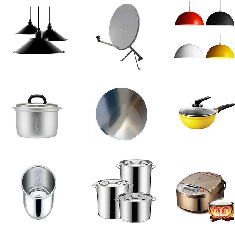 High Performance Aluminum Round Circle Disc Wafer 0.3mm For Cookware Utensils