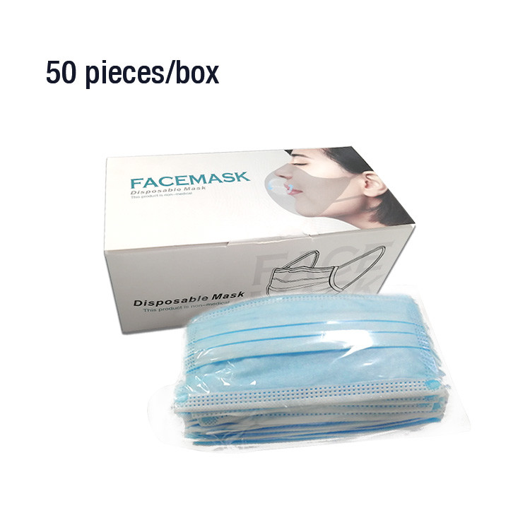 Children'S Disposable Face Masks Seamless Mask 3 Layers 500K Daily Output
