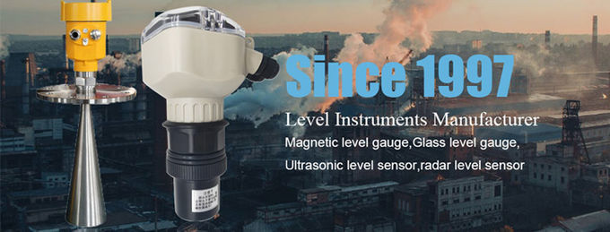 High Accuracy Ultrasonic Fuel Level Meter Water Resistant With 4-20mA Output