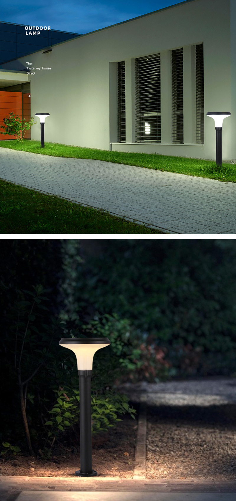 DC 5V Outdoor Solar Garden Light 6000K Patio Power Lanterns Sensor For Home Lawn Walkway