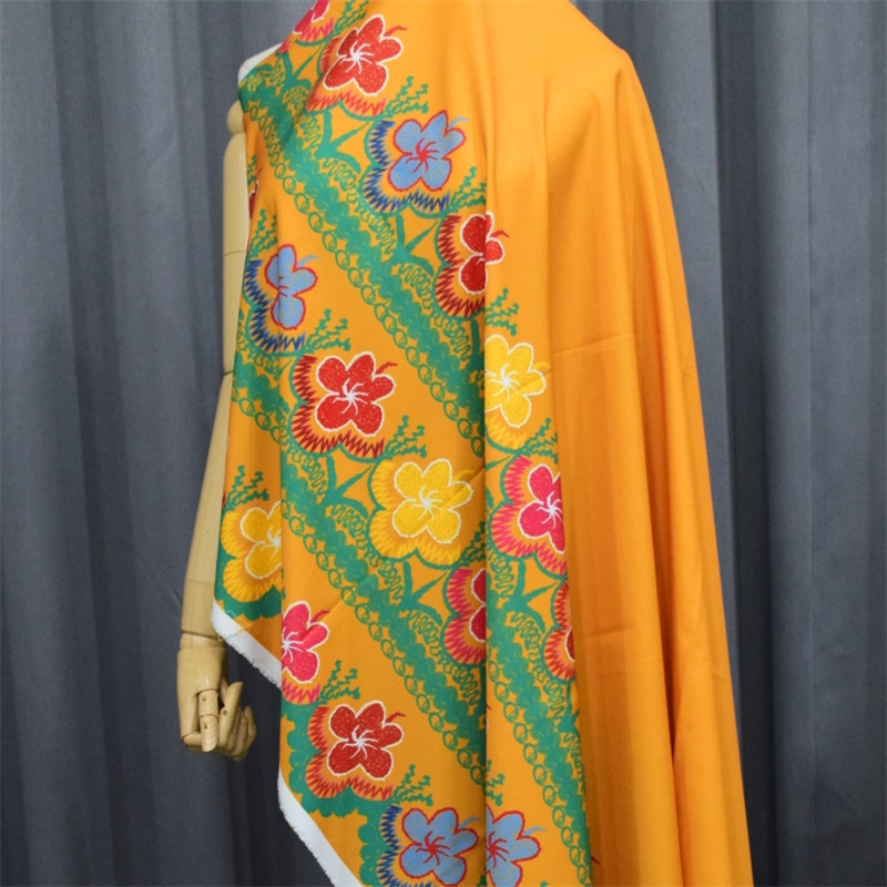 Women Custom Skirt Hawaiian Style Fashion Embroidered Printed Dress