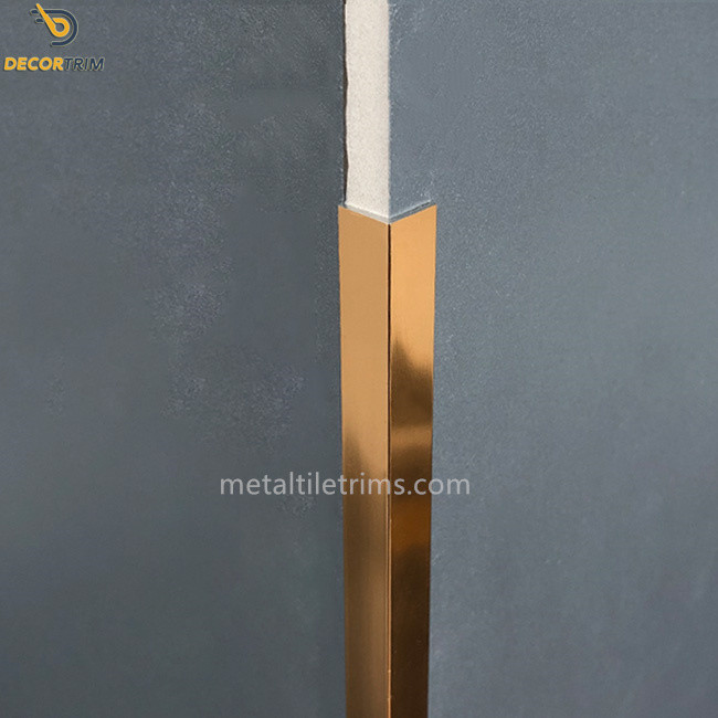L Shaped Tile Trim Tile Accessories Ceramic Aluminum 6063 Material