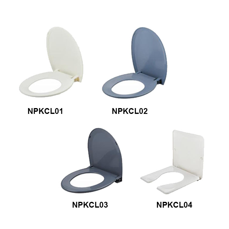 Accessories Raised Toilet Seat and Lid and Bucket for Commode Chair