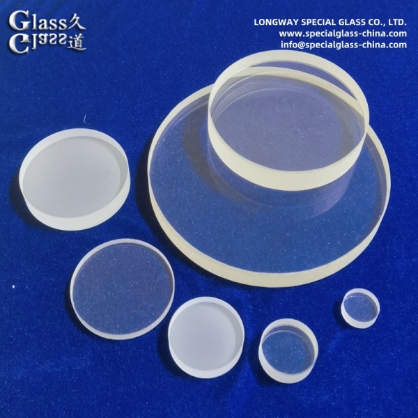 OEM Round Flat Optical Window - Glass Lens for Machine Vision & Laser Applications