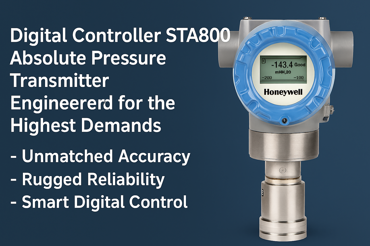 Digital Controller STA800 Absolute Pressure Transmitter For Highest Demands