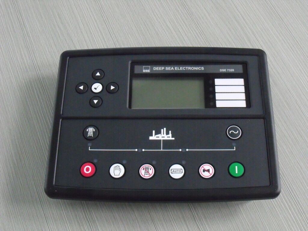Deep Sea 7320 Controller With Pin Protection , Control Panel , control System , Black Led