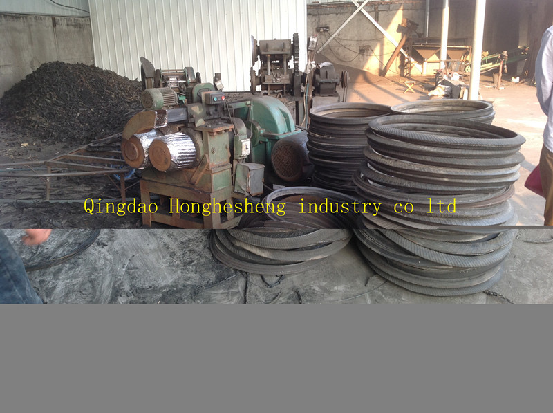 15kw Steel Tire Ring Cutter Tire Bead Wire Separator Machine For Cuttng Tires